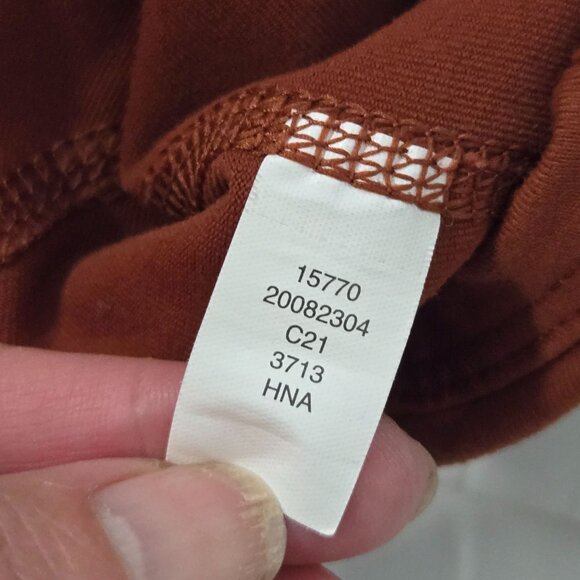 Duluth Trading Co. Women's Size M NoGA Classic Slim Leg Pants Dark Cocoa - Picture 10 of 11